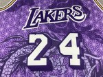 NBA 24 Kobe bryant Lakers The Year of the Loong Maillot Violet